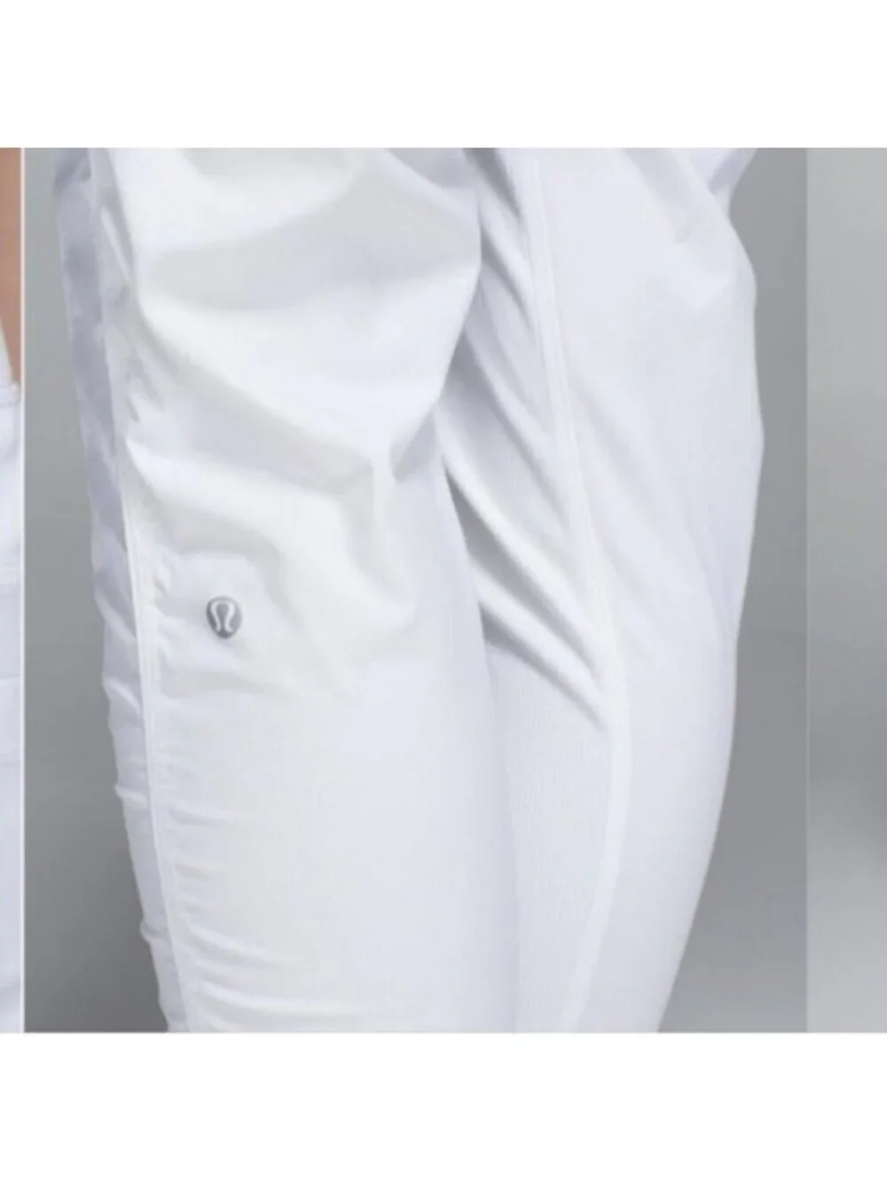 Lululemon Street To Studio Pant II White like new